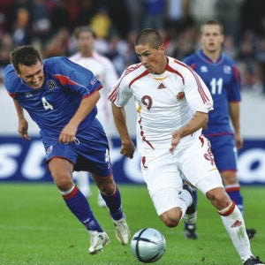 Authentic Spain 2006/08 Away - Torres #9 Size M
