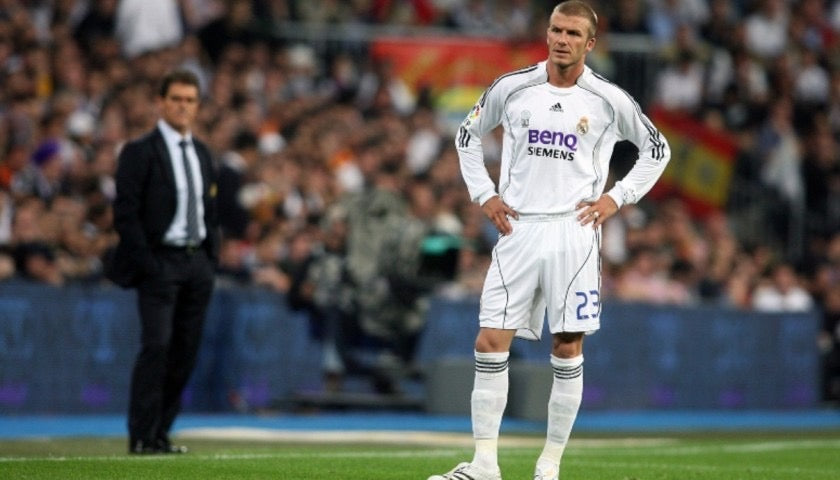 Original Real Madrid 2006/07 Home - Beckham #23 Size L