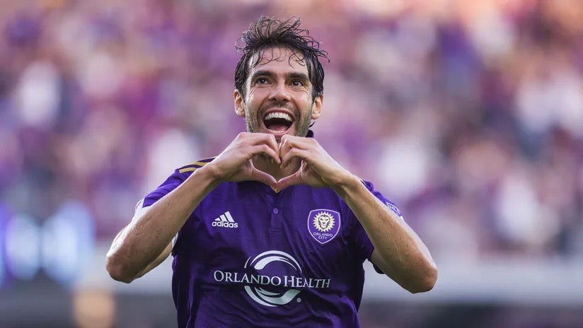 Original Orlando City 2017 Home - Kaka #22 Size M (Long Sleeve) (Player Issue)