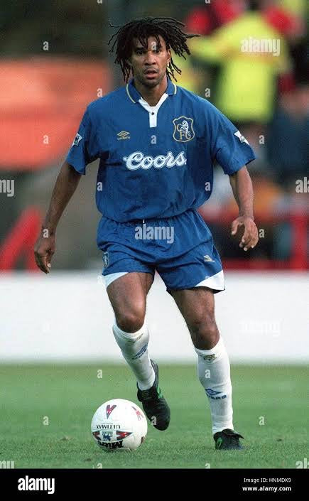Original Chelsea 1995/97 Home - Gullit #4 Size L