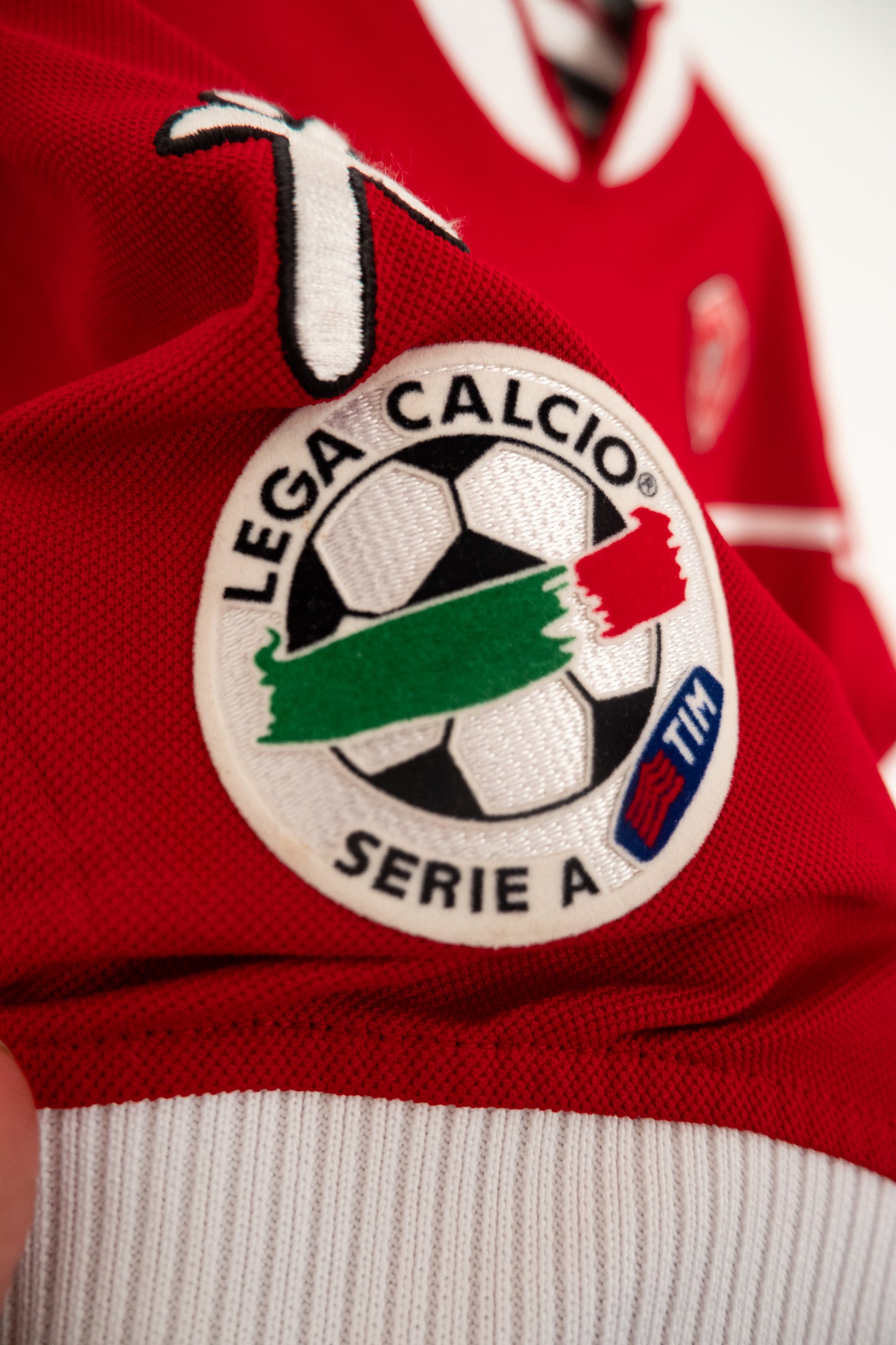 Authentic Perugia 2003/04 Home Jersey - Fabrizio Ravanelli #15 size M