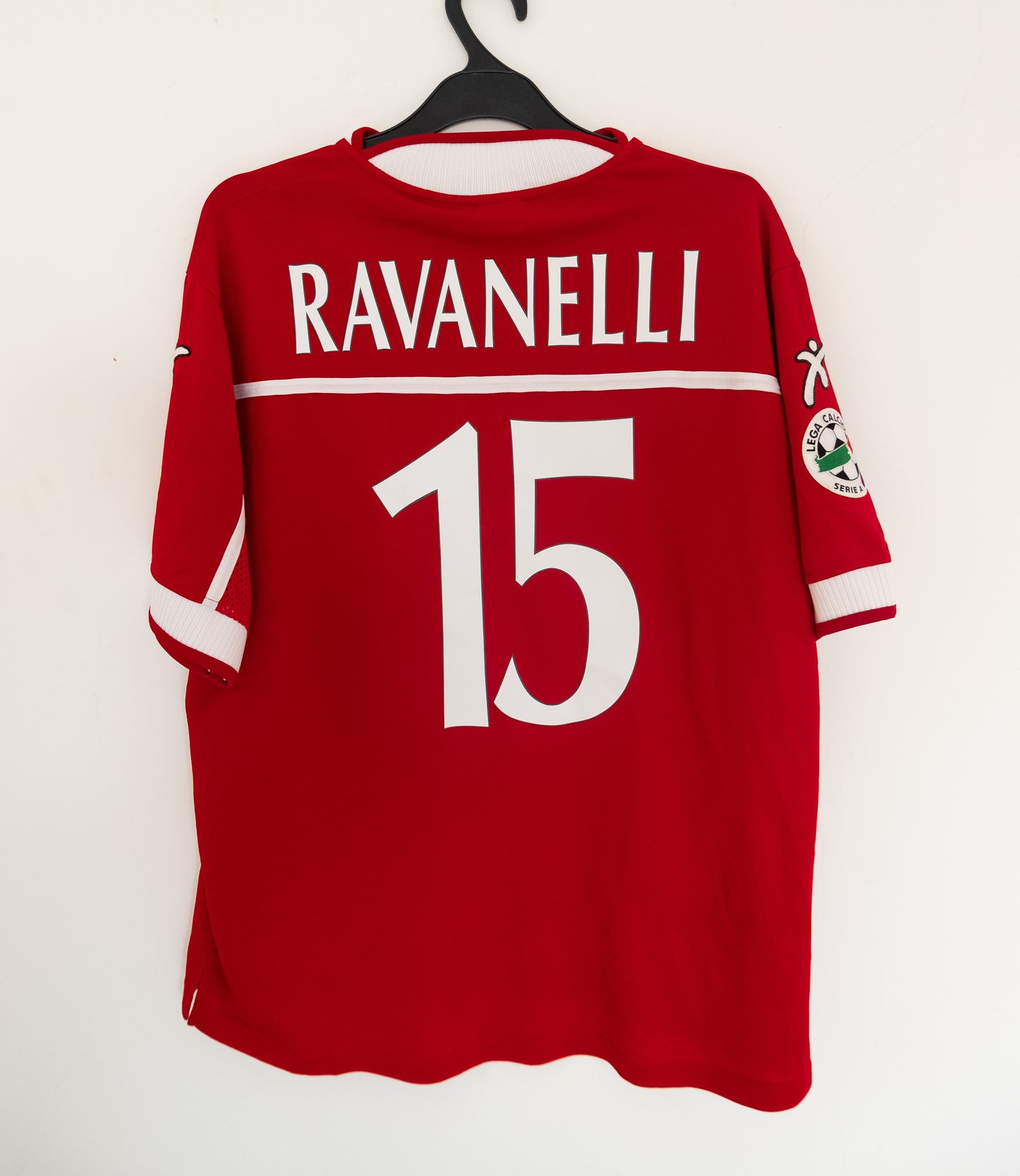 Authentic Perugia 2003/04 Home Jersey - Fabrizio Ravanelli #15 size M