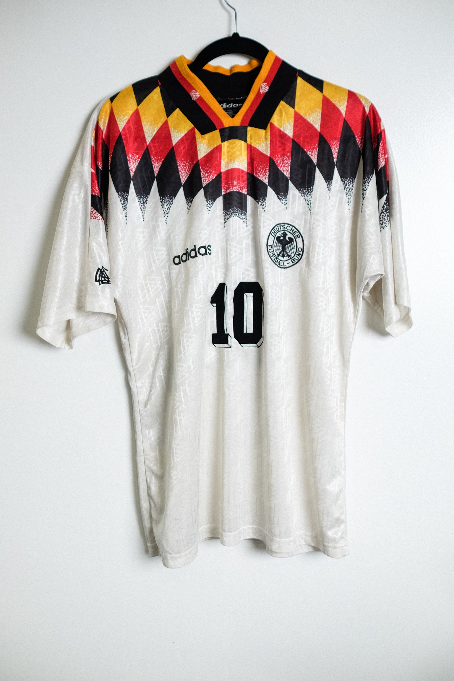 Retro Vintage 1994 Season Germany Home 10 Jersey Football 