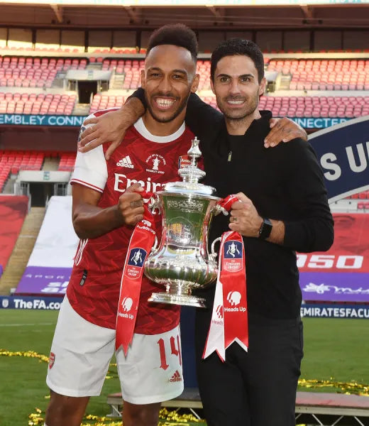 Authentic Arsenal 2020/21 Home - Aubameyang #14 Size XXL (Bnwt)
