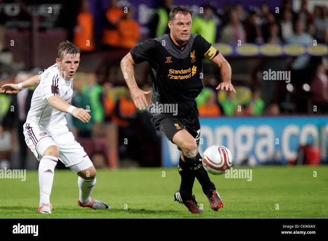 Authentic Liverpool 2012/13 Away - Carragher #22 Size L
