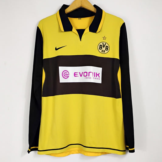 Original Dortmund 2007/08 Home - Hummels #15 Size M (Long sleeve) (Player issue)