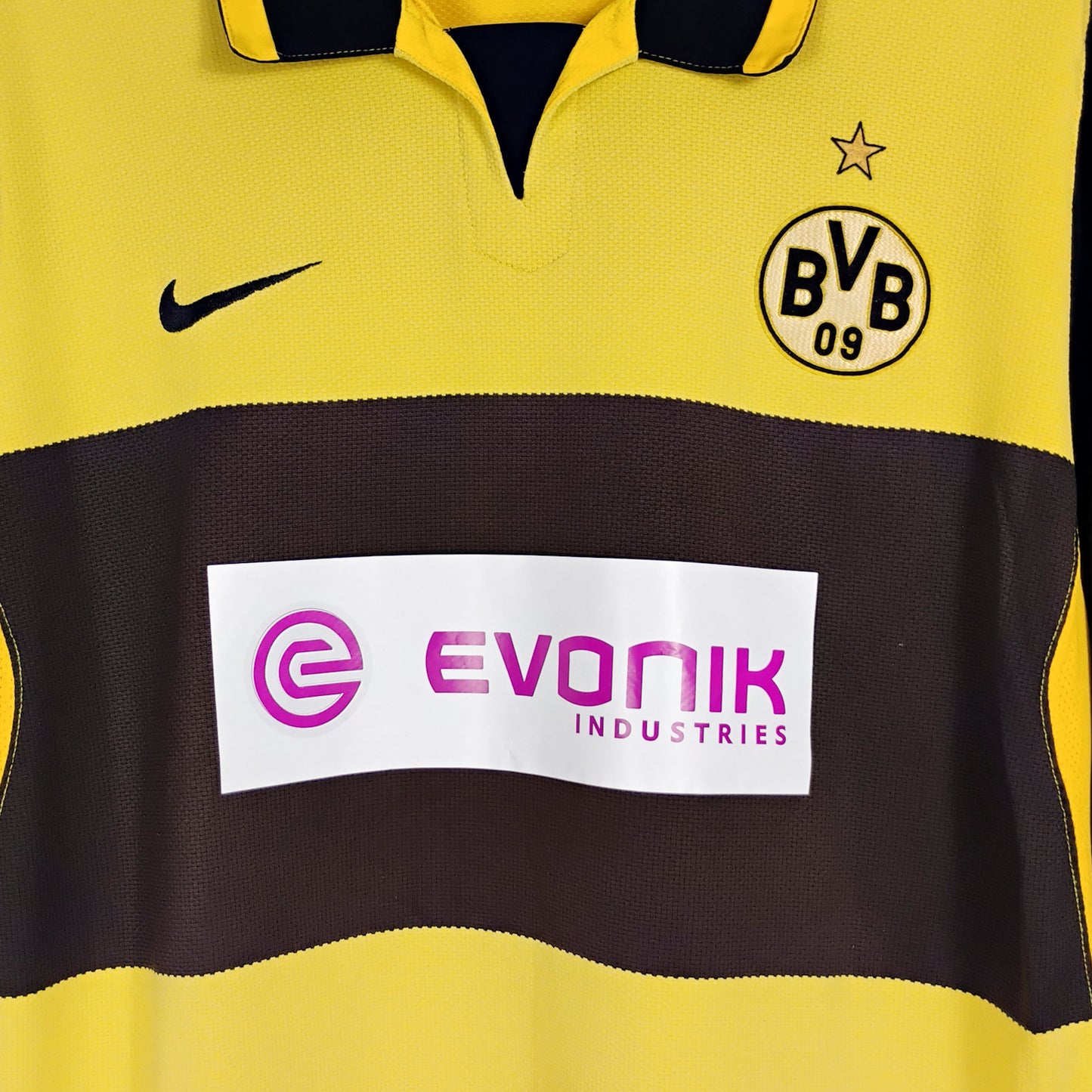Original Dortmund 2007/08 Home - Hummels #15 Size M (Long sleeve) (Player issue)