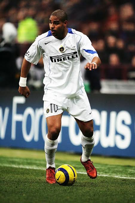 Authentic Inter 2004/05 Home - Adriano #10 Size XL