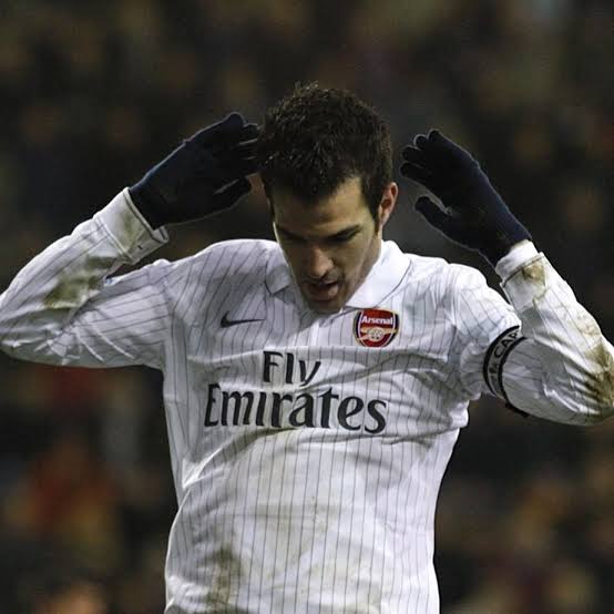 Authentic Arsenal 2009/10 Third - Fabregas #4 Size S