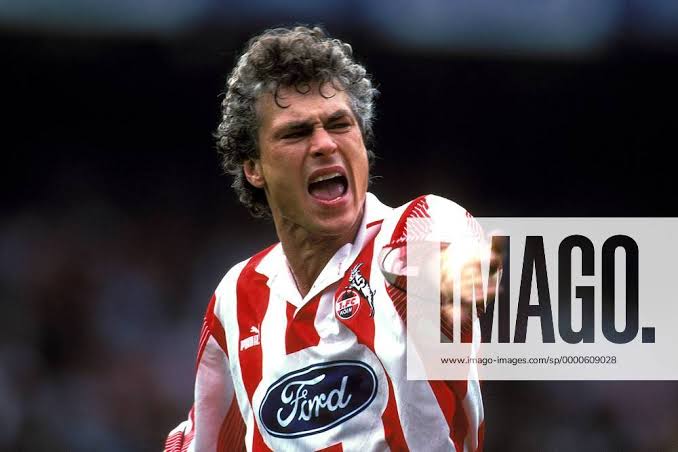 Authentic FC Koln 1995/96 Home - Toni Polster #9 Size S (Long Sleeve)
