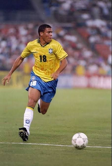 Authentic Brazil 1994 Home - Ronaldo #18 Size L