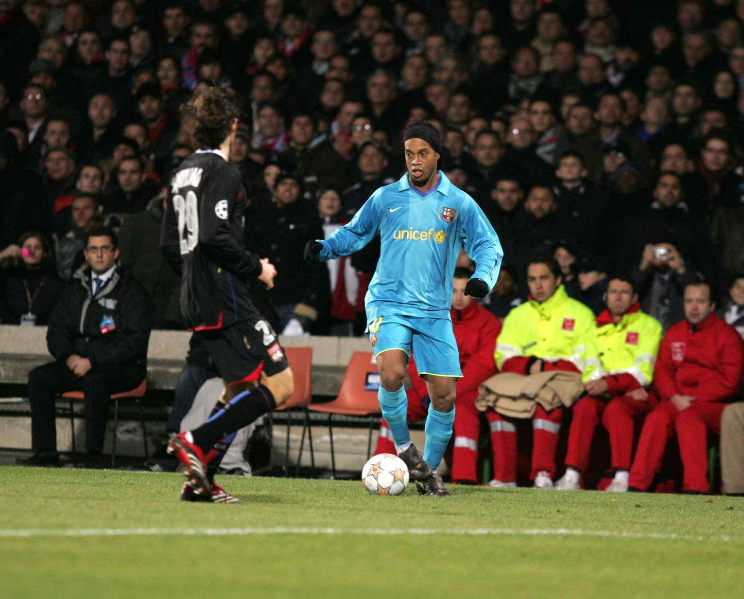 Original Barcelona 2007/08 Away - Ronaldinho #10 Size XL