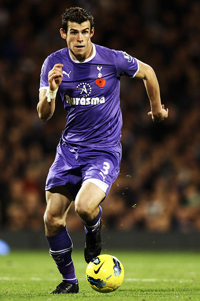 Original Tottenham Hotspur 2011/12 Away - Bale #3 Size L (Bnwt) (Long sleeve)