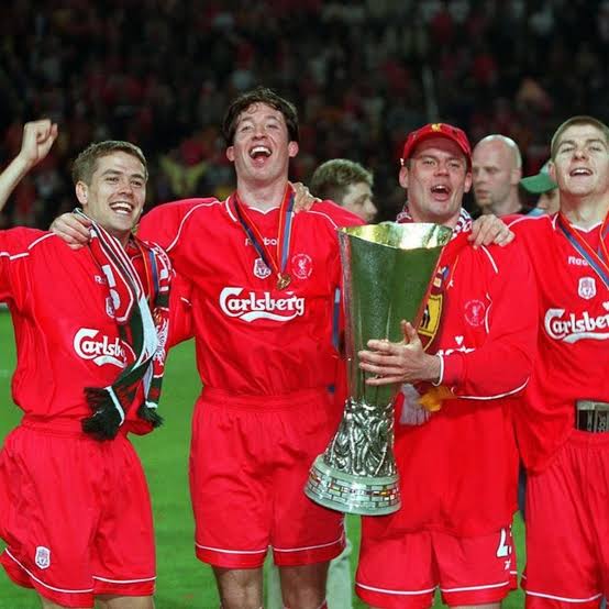 Original Liverpool 2000/02 Home - Owen #10 Size L
