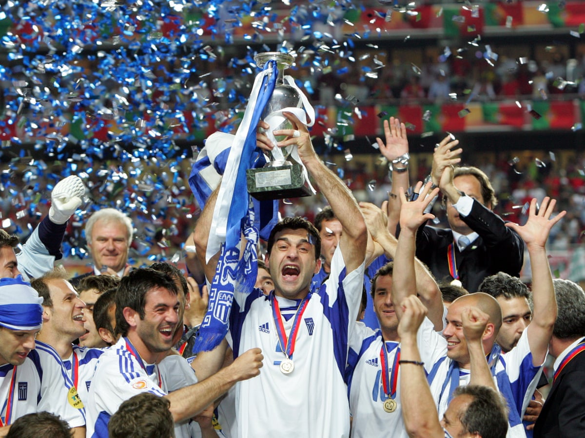 Original Greece 2004/06 Away - Charisteas #9 Size XL