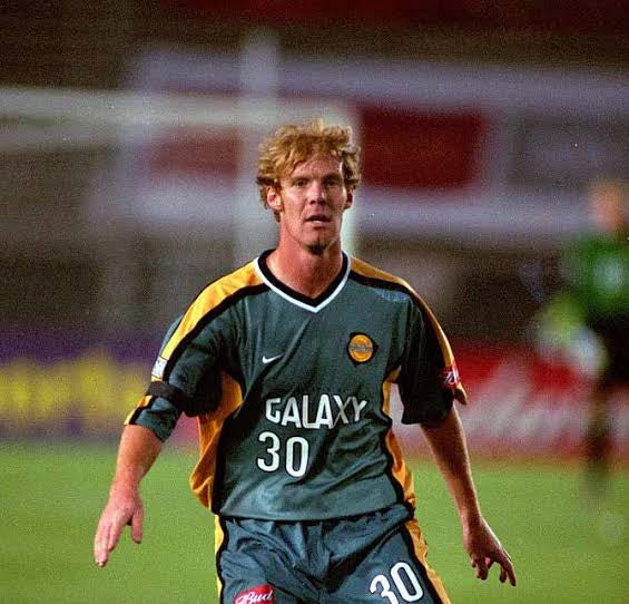 Authentic LA Galaxy 2000/01 Home - Alexi Lalas #30 Size M