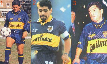 Original Boca Juniors 1993/95 Home - Maradona #10 Size M