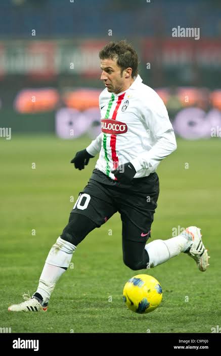 Authentic Juventus 2010/11 Away - Del Piero #10 Size L (Player Issue) (Long Sleeve) (Tim Cup)