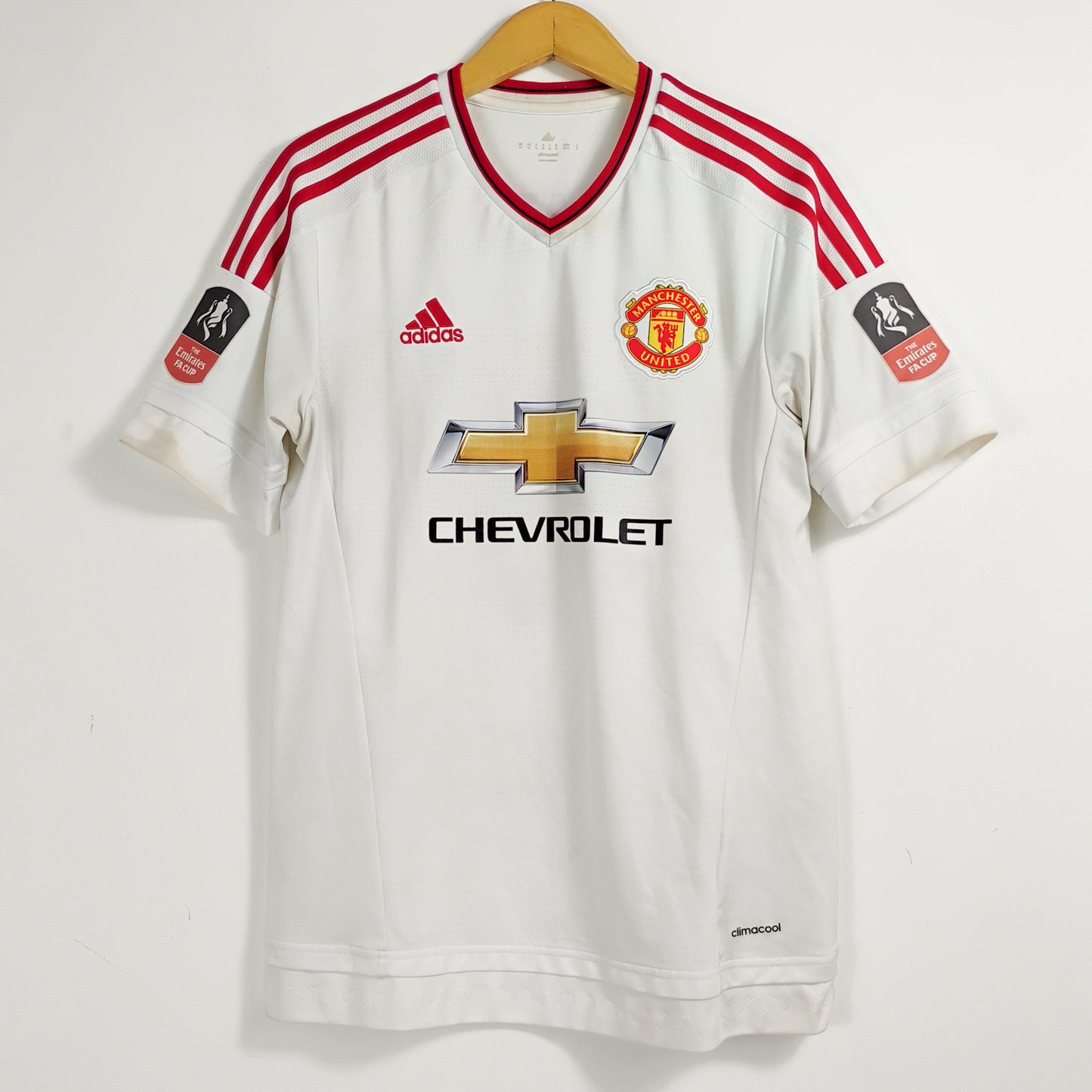 Authentic Manchester United 2015/16 Away - Mata #8 Size M