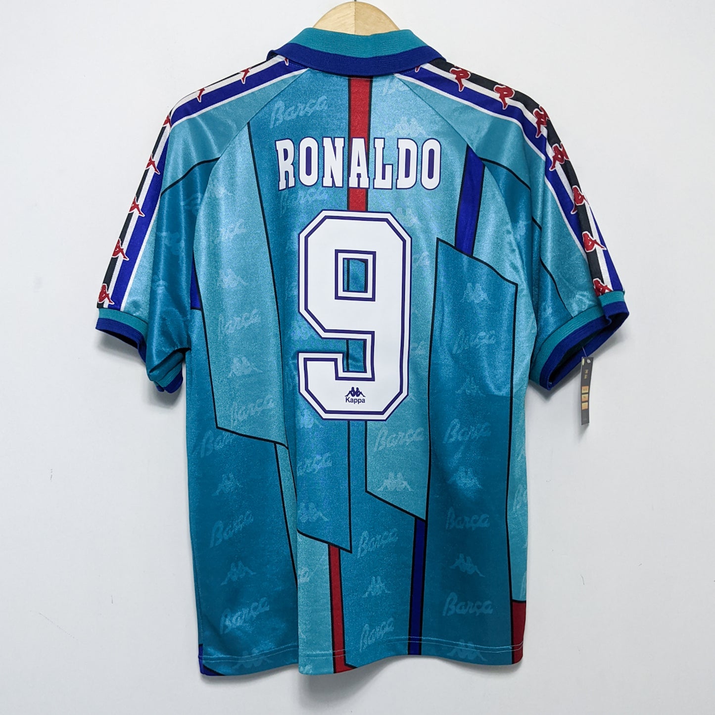 Original Barcelona 1995/97 Away - Ronaldo #9 Size M