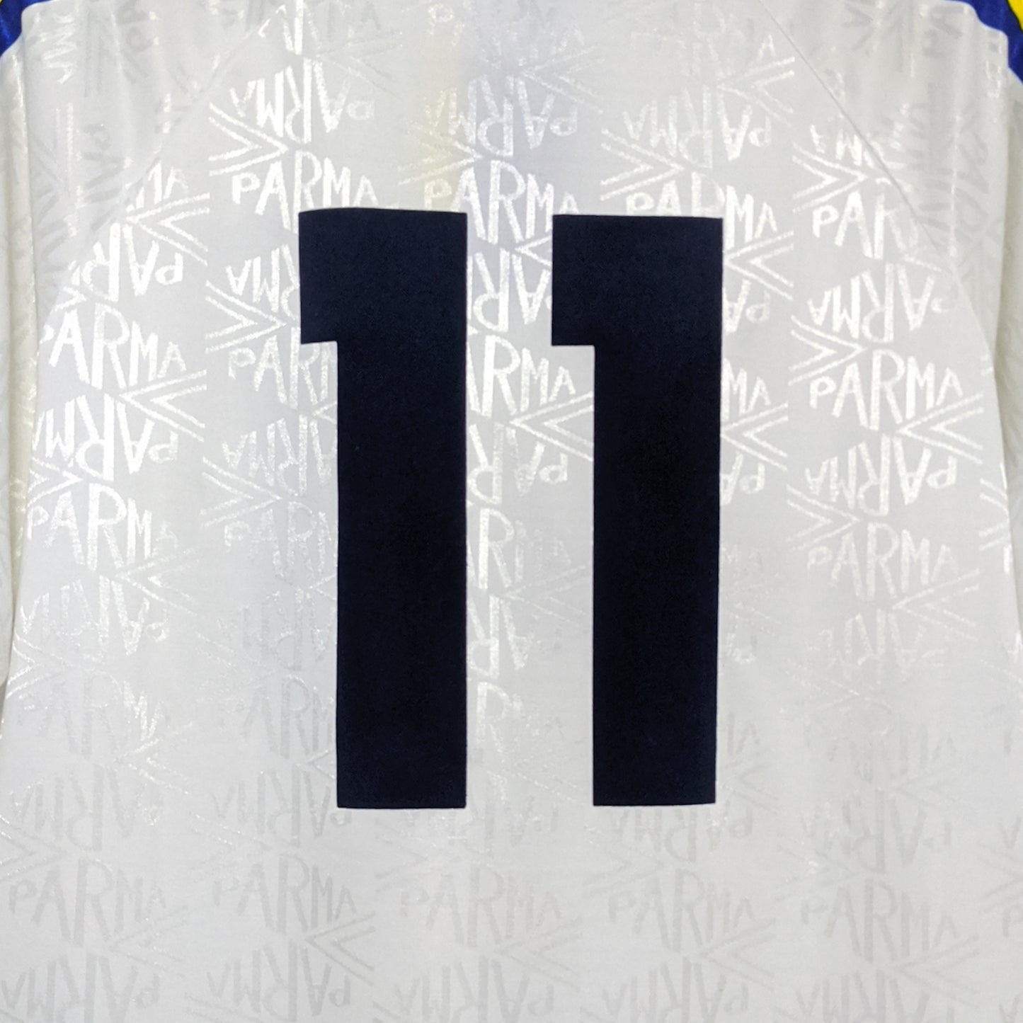 Original Parma 1992/93 Home - Brolin #11 Size XL