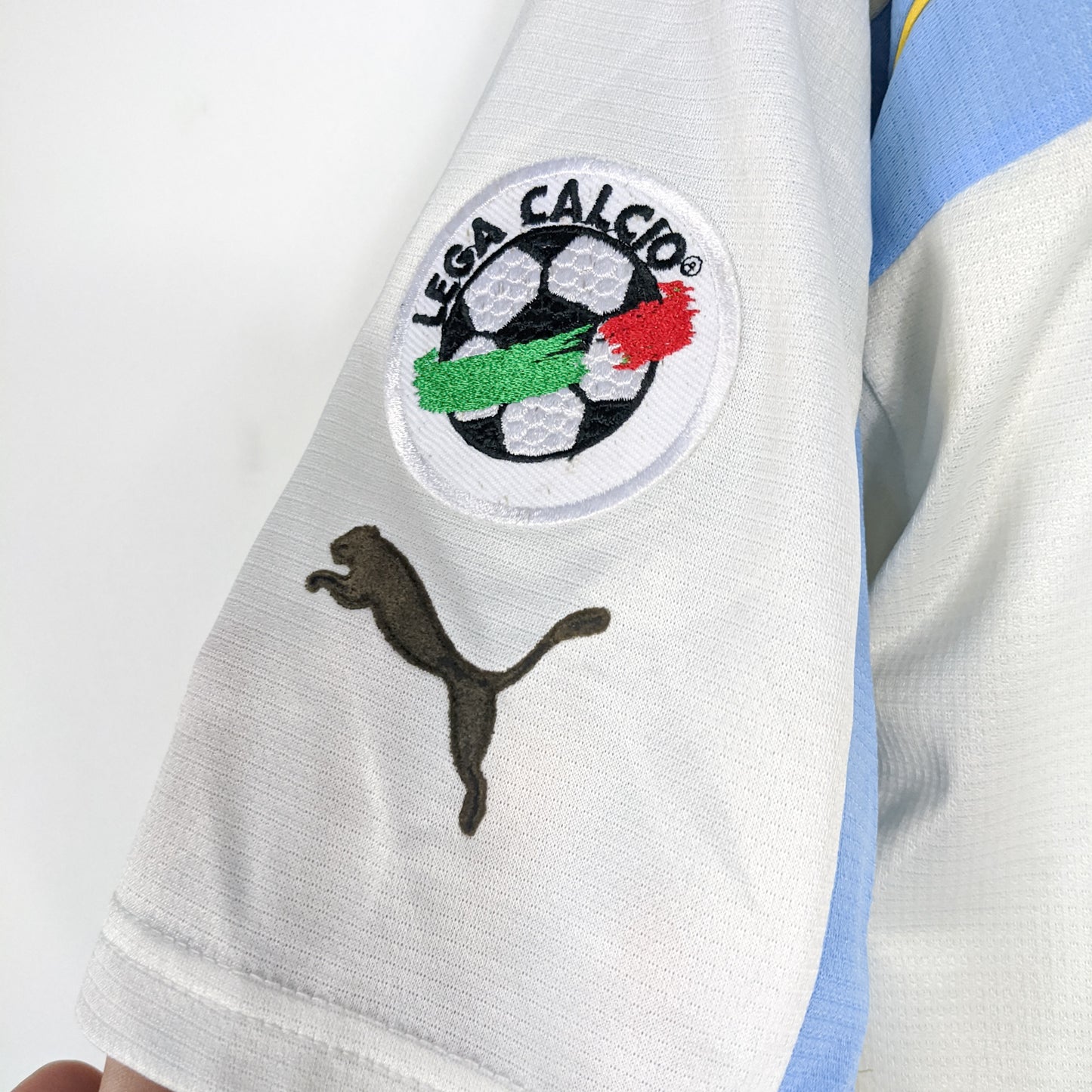 Original Lazio 1999/00 Away Centenary - Pavel Nedved #18 Size L