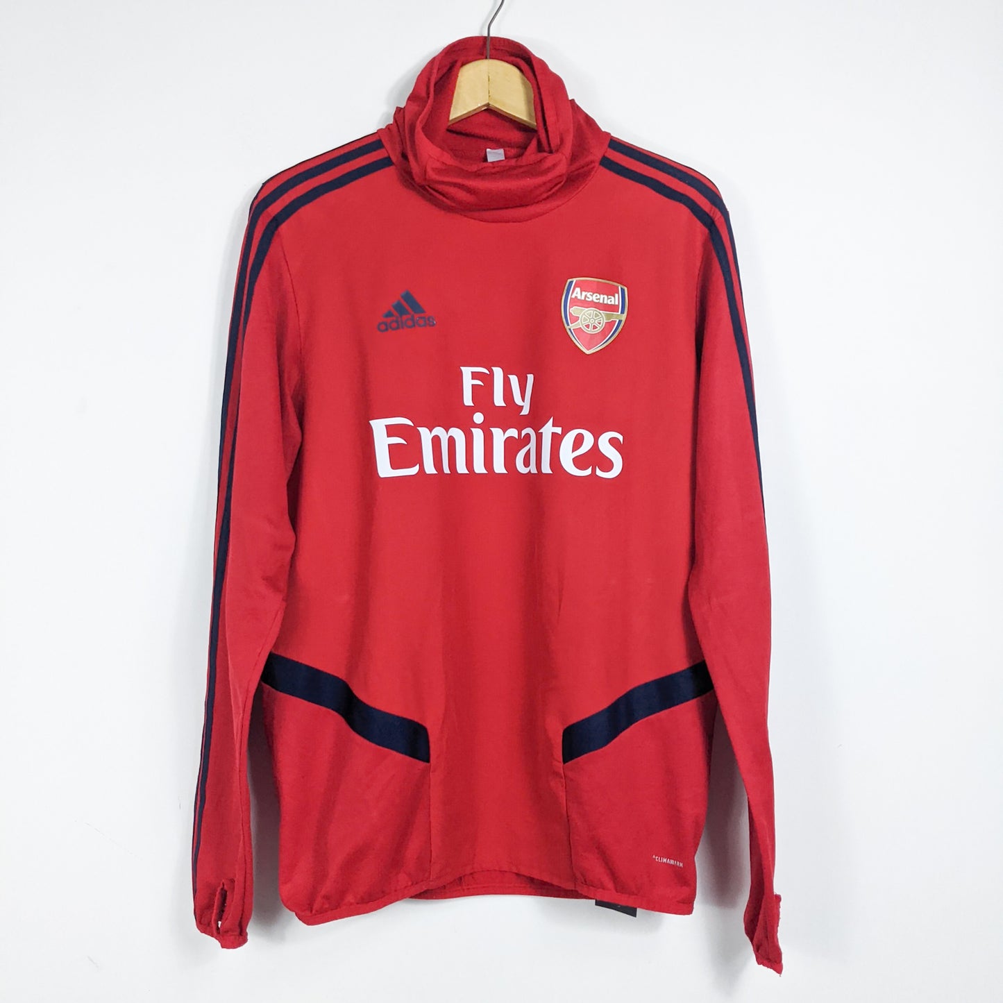 Authentic Arsenal 2019/20 Warm up Top - Size L