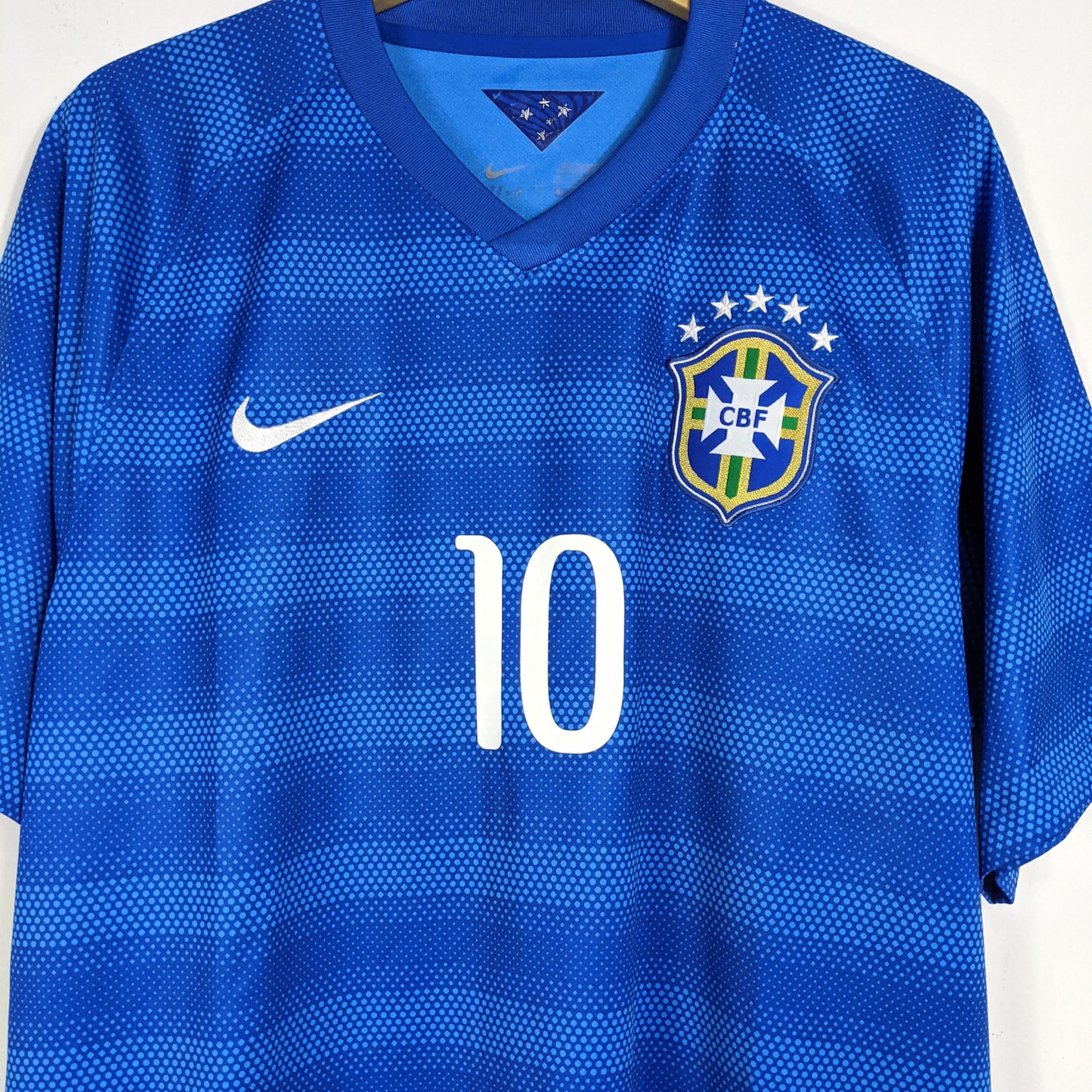 Authentic Brazil 2014 Away - Neymar #10 Size XL