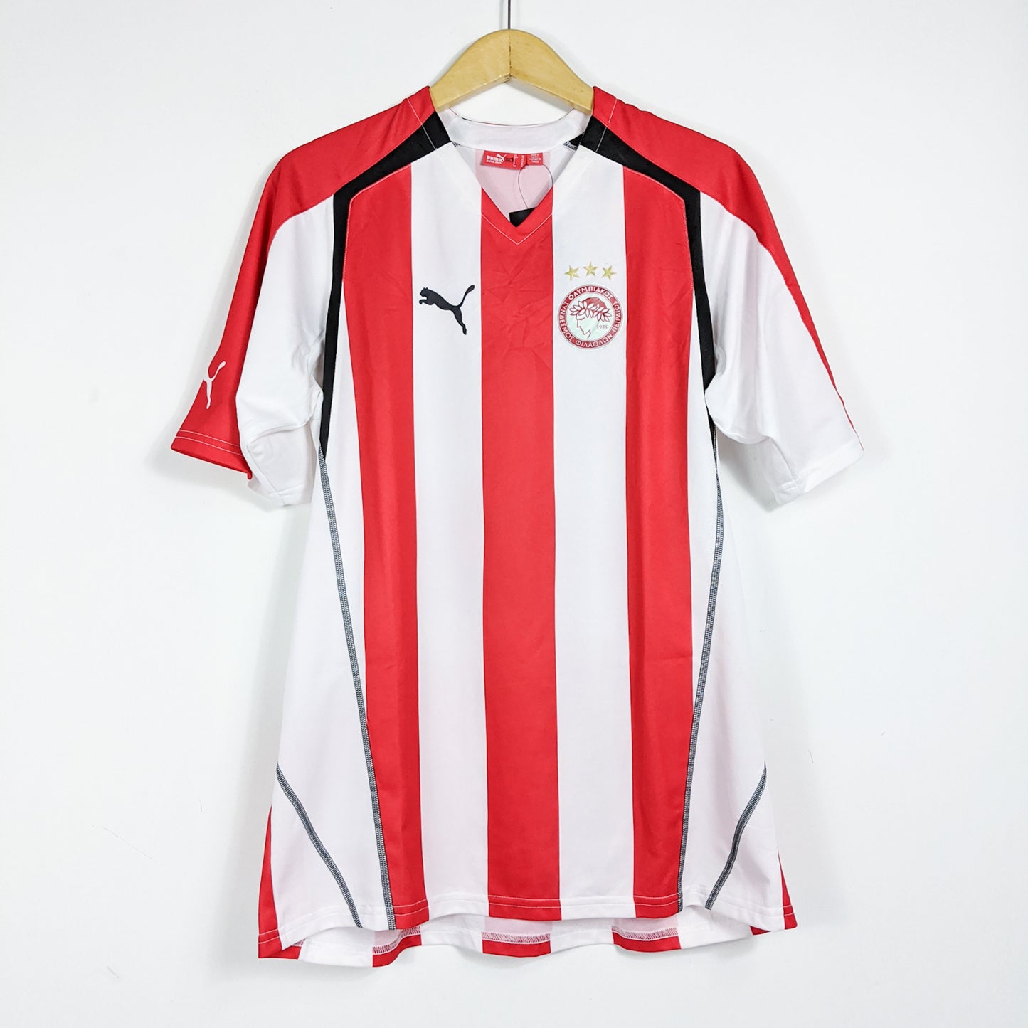 Authentic Olympiacos 2005/06 Home - Rivaldo #10 Size XL