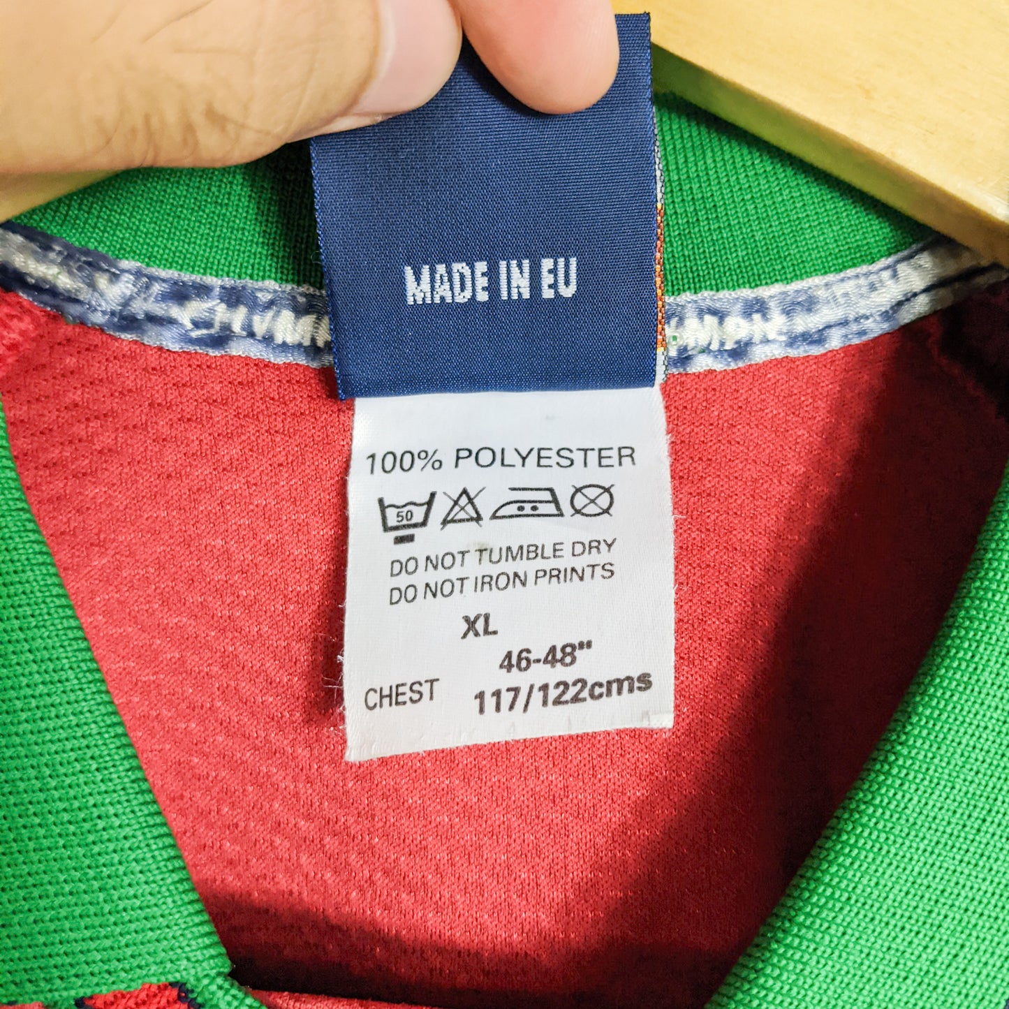 Original Portugal 1996 Home - Rui Costa #10 Size XL