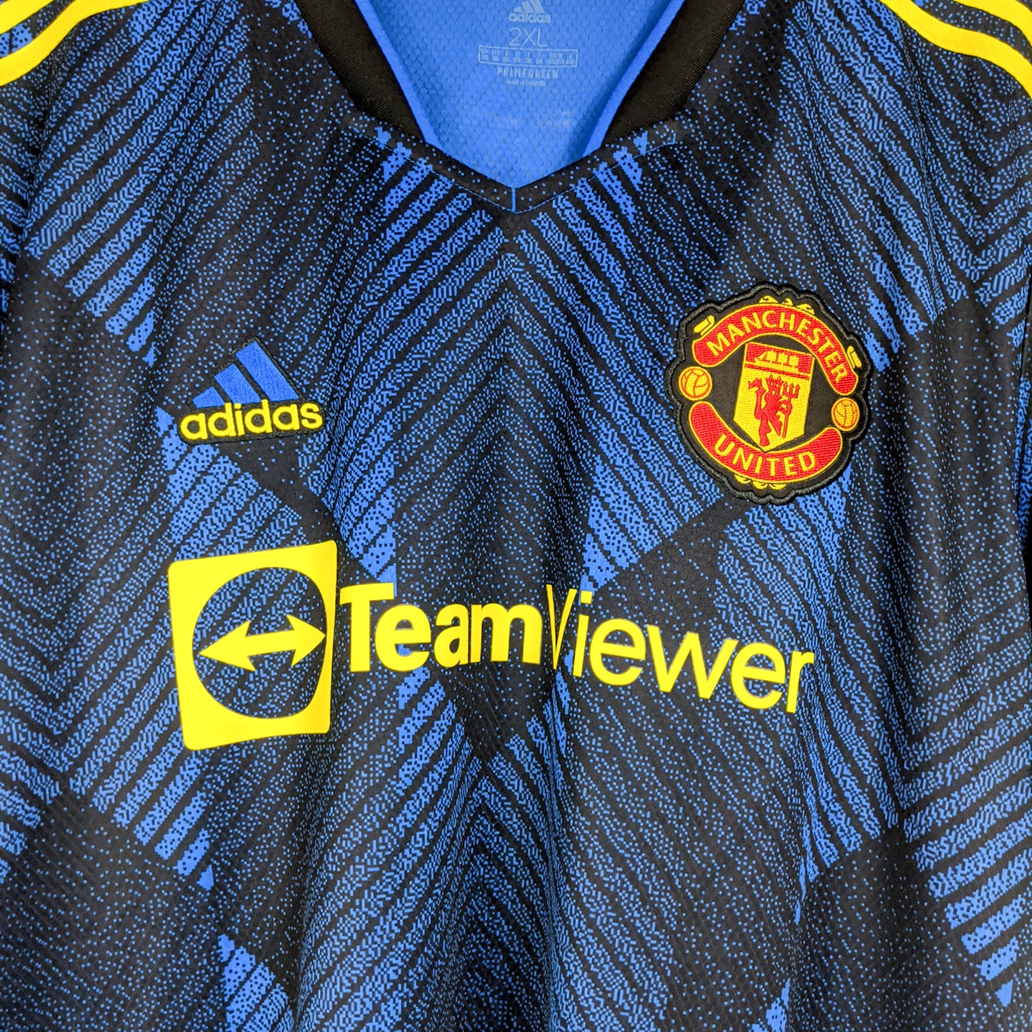 Authentic Manchester United 2021/22 Third - Ronaldo #7 Size XXL