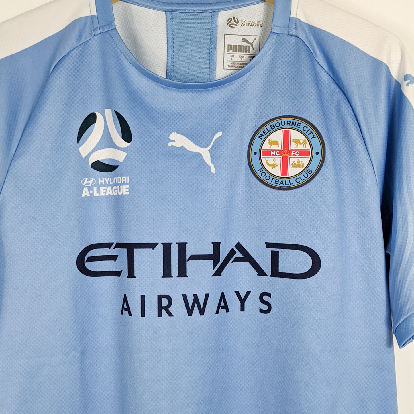 Authentic Melbourne City 2019/20 Home - Maclaren #9 Size M