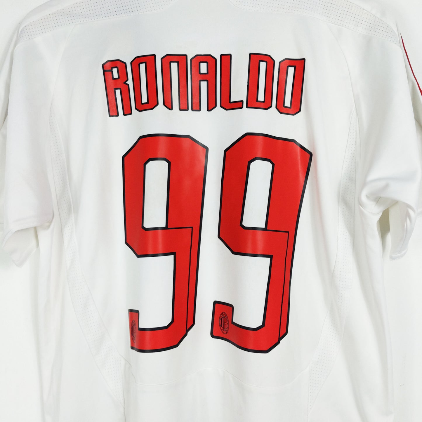 Authentic AC Milan 2007/08 Away - Ronaldo #99 Size S