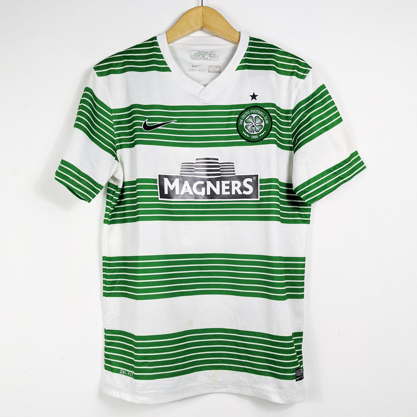 Authentic Celtic 2013/14 Home - Irvine #36 Size M