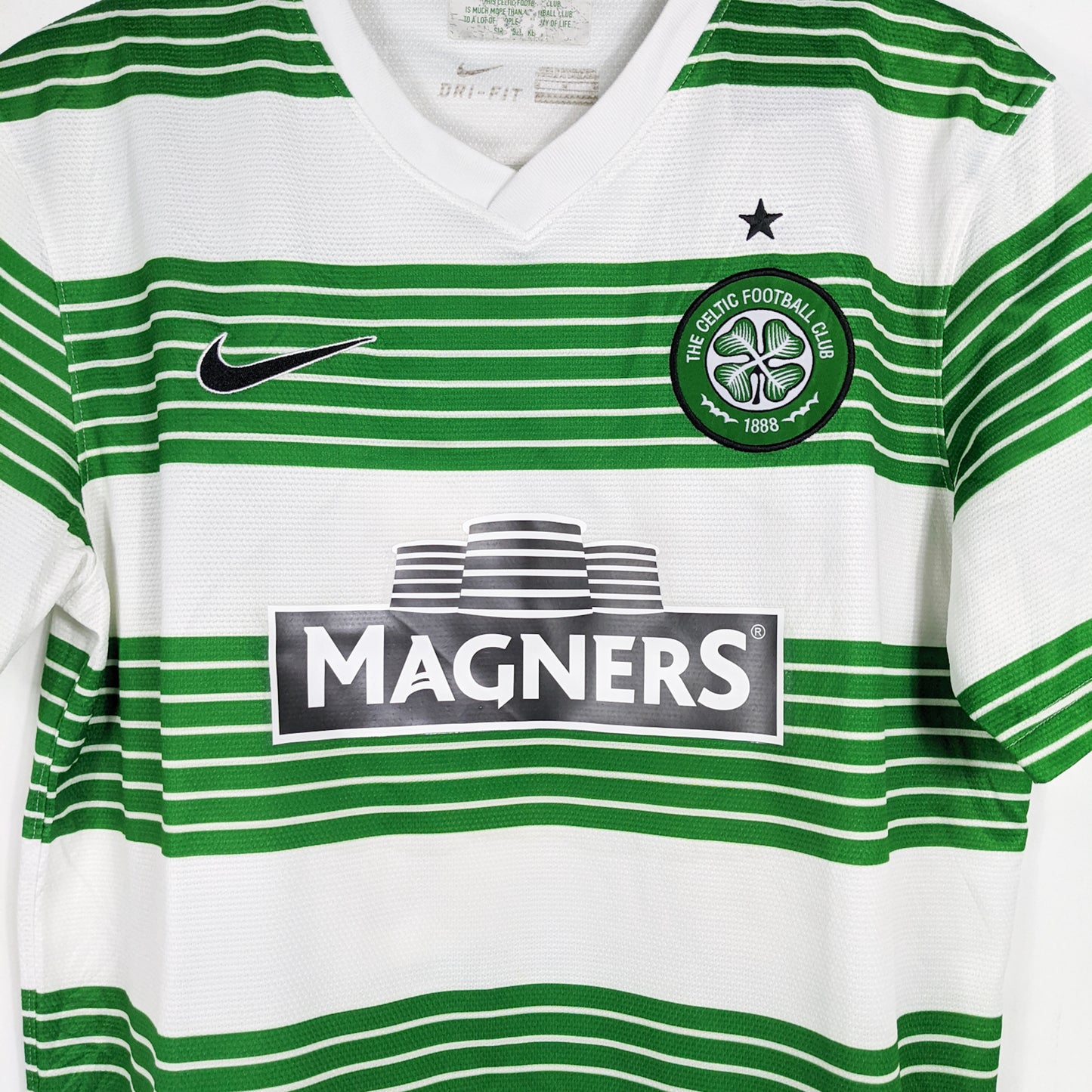Authentic Celtic 2013/14 Home - Irvine #36 Size M