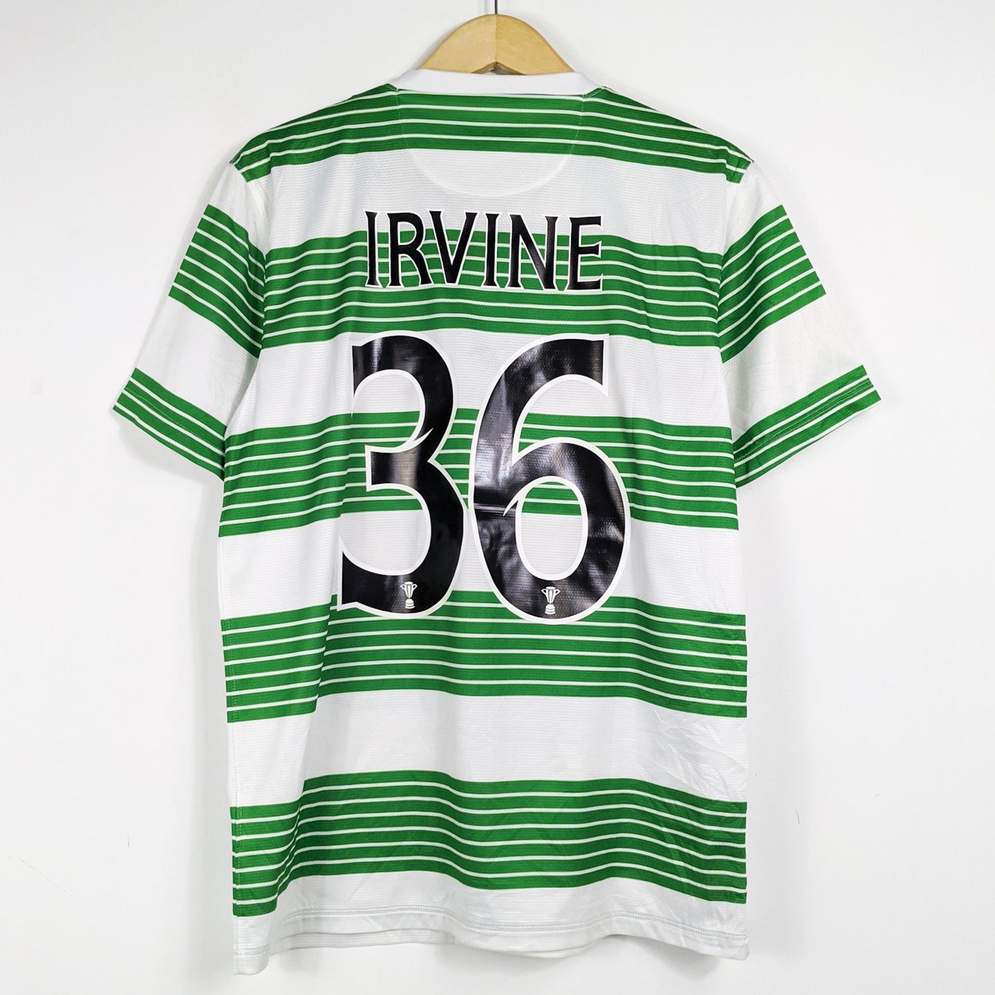 Authentic Celtic 2013/14 Home - Irvine #36 Size M