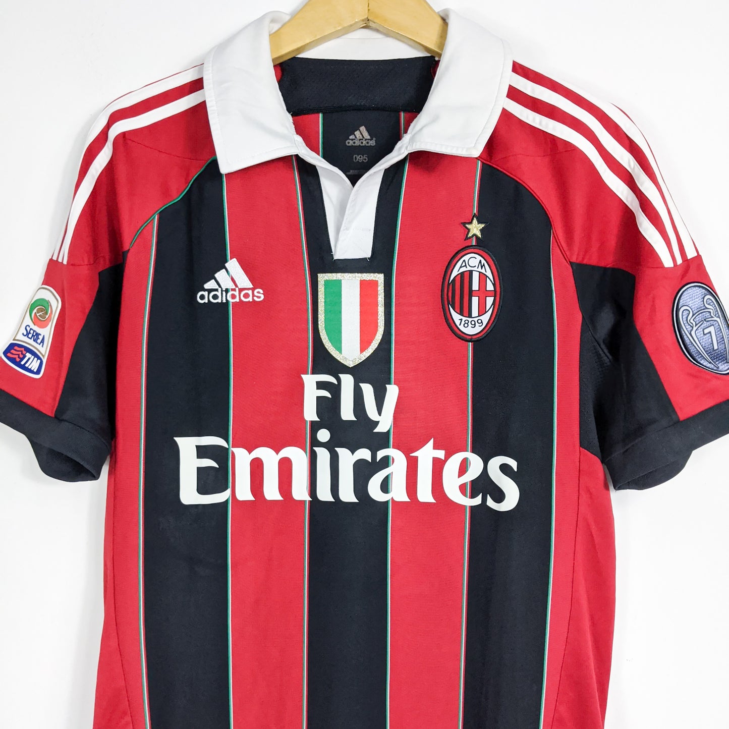 Authentic AC Milan 2012/13 Home - Inzaghi #9 Size S