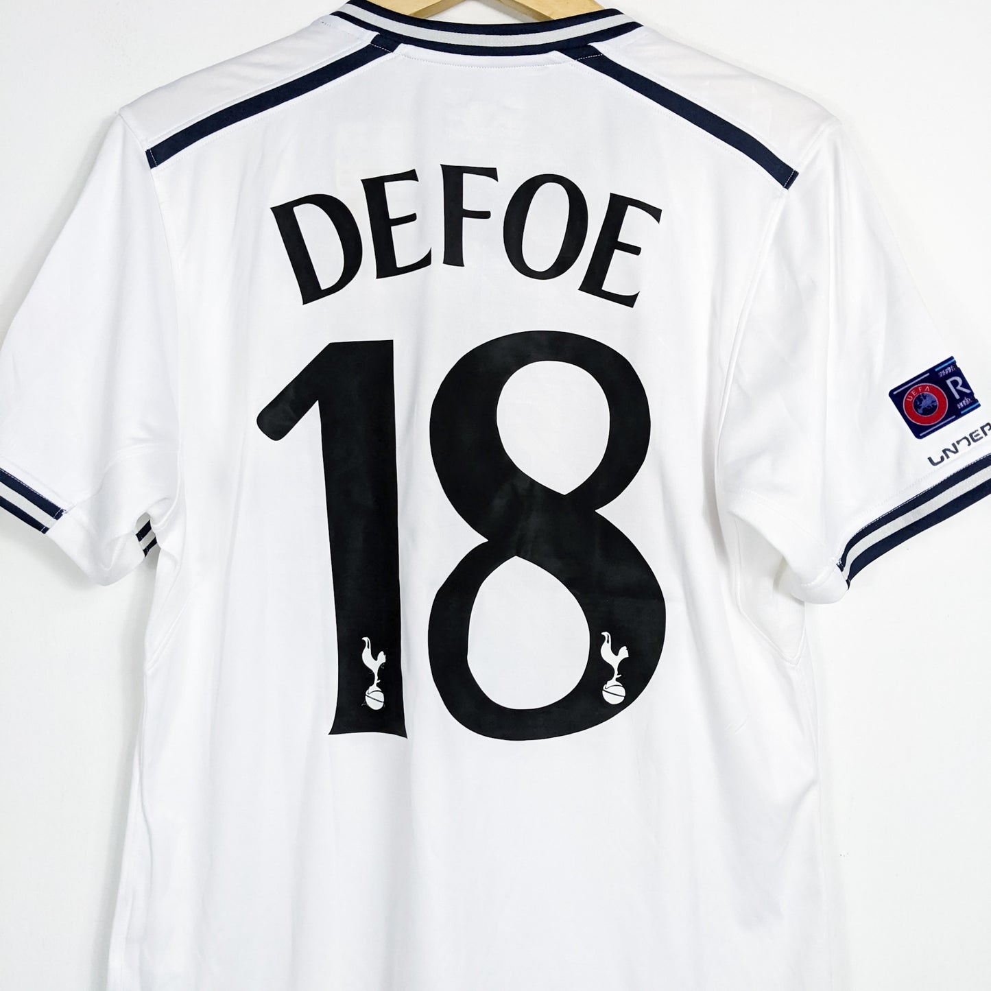 Authentic Tottenham Hotspurs 2013/14 Home - Defoe #18 Size S (Bnwt)