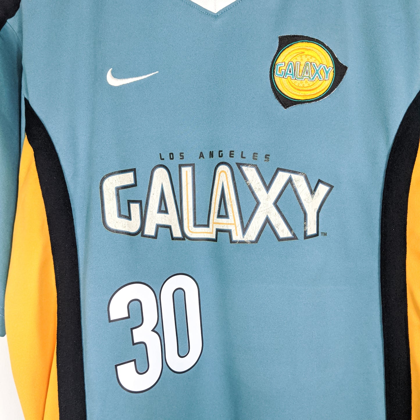 Authentic LA Galaxy 2000/01 Home - Alexi Lalas #30 Size M