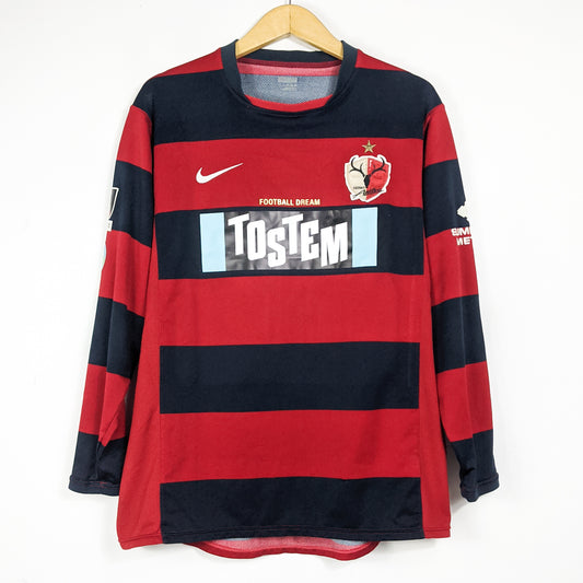 Original Kashima Antlers 2009 Home - Size XL (Long Sleeve)