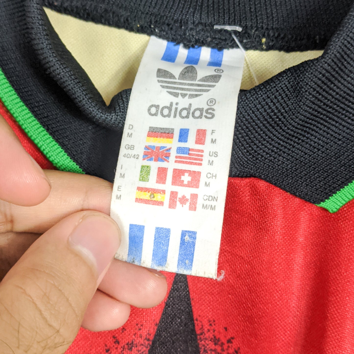 Original Ghana 1993/94 Home - #4 Size M