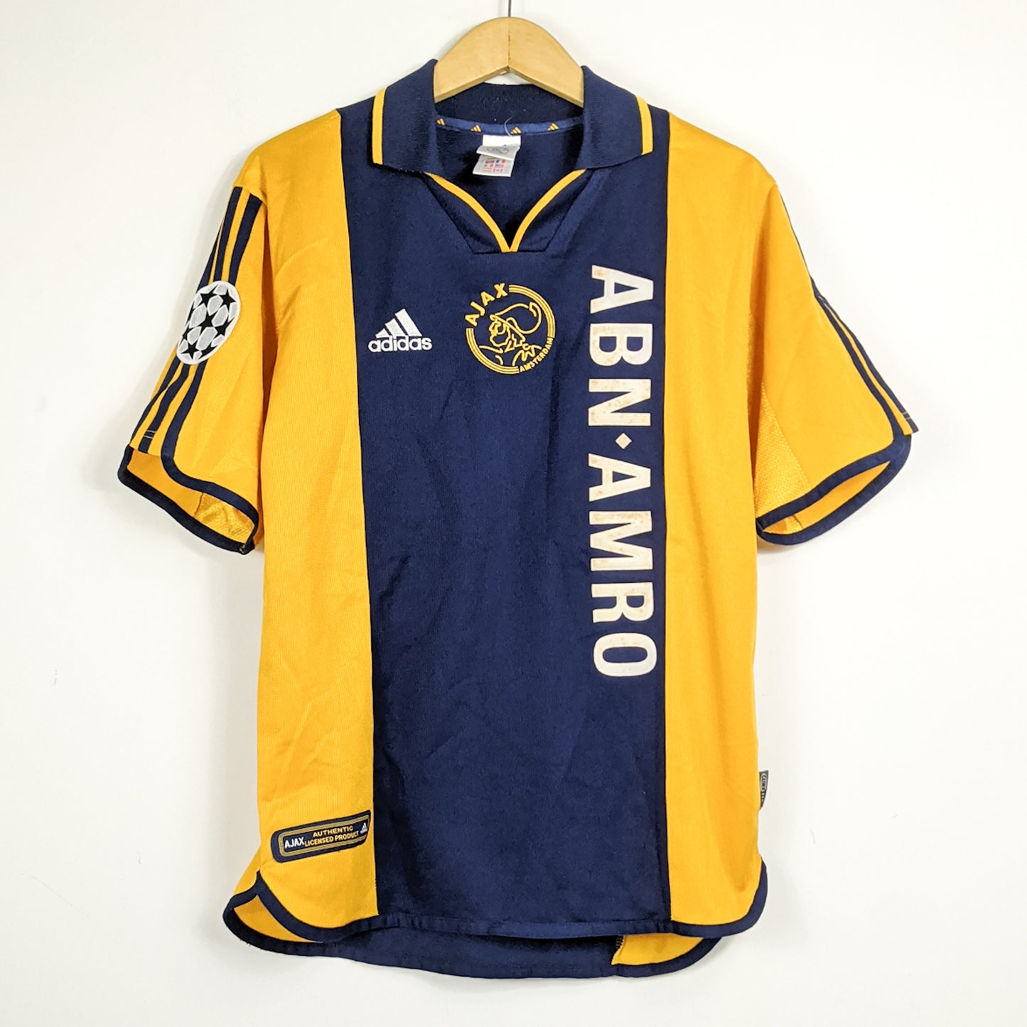 Authentic Ajax 2000/01 Centenary Away - Chivu #5 Size S