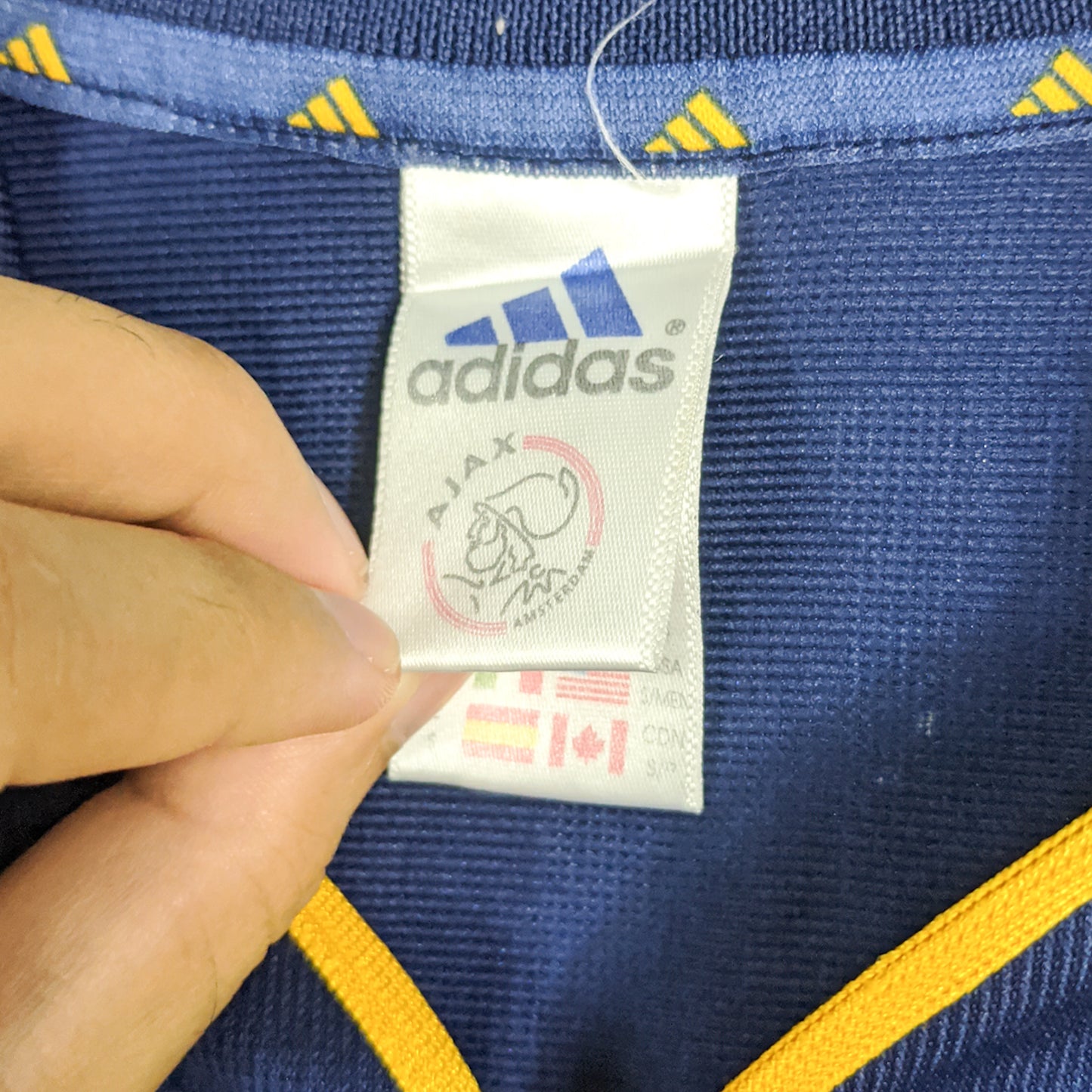 Authentic Ajax 2000/01 Centenary Away - Chivu #5 Size S