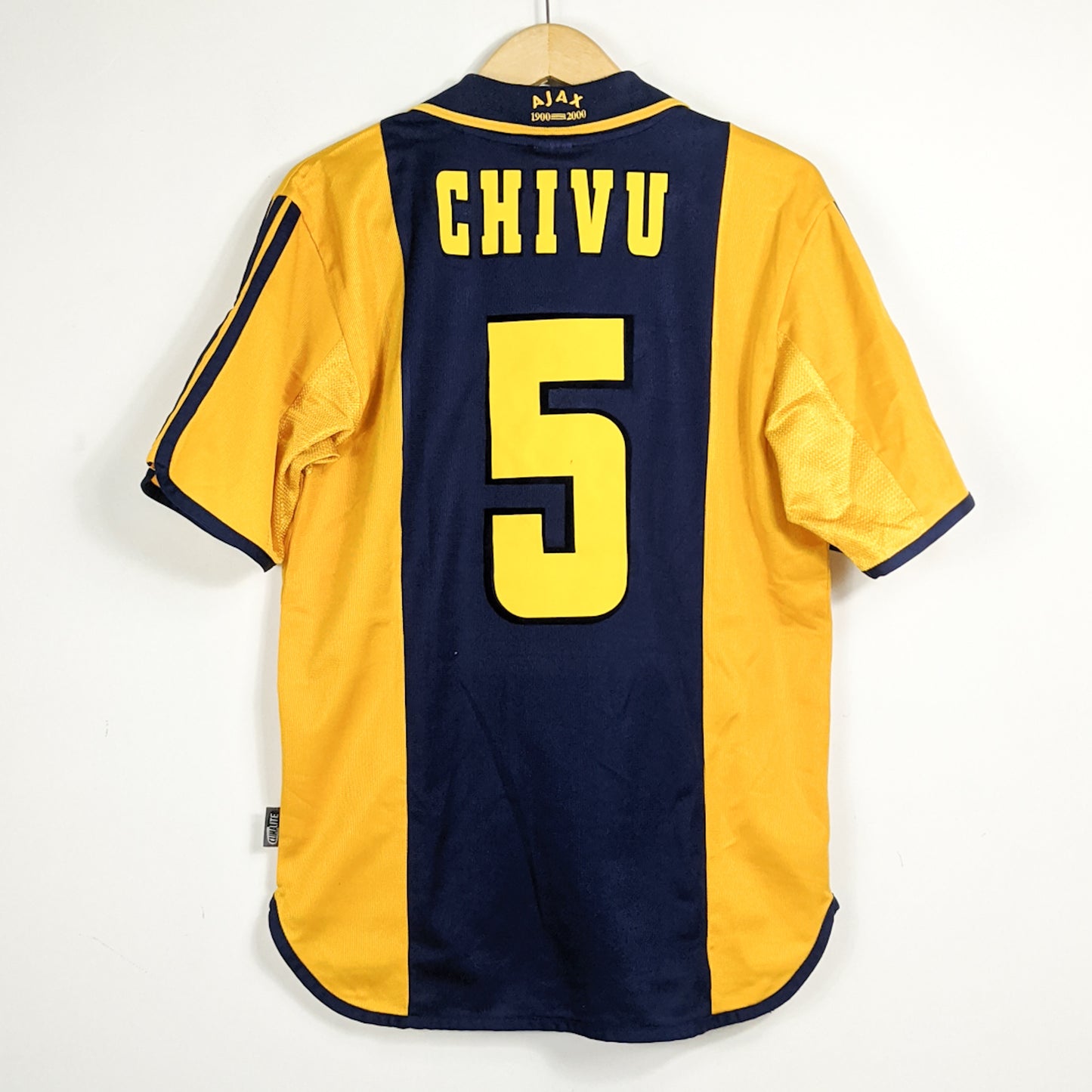 Authentic Ajax 2000/01 Centenary Away - Chivu #5 Size S