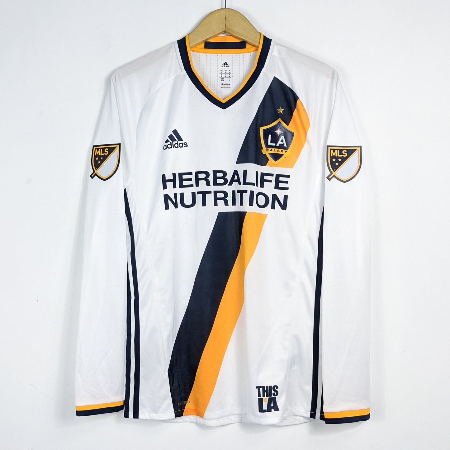 Authentic LA Galaxy 2016/17 Home - Gerrard #8 Size M (Player Issue)