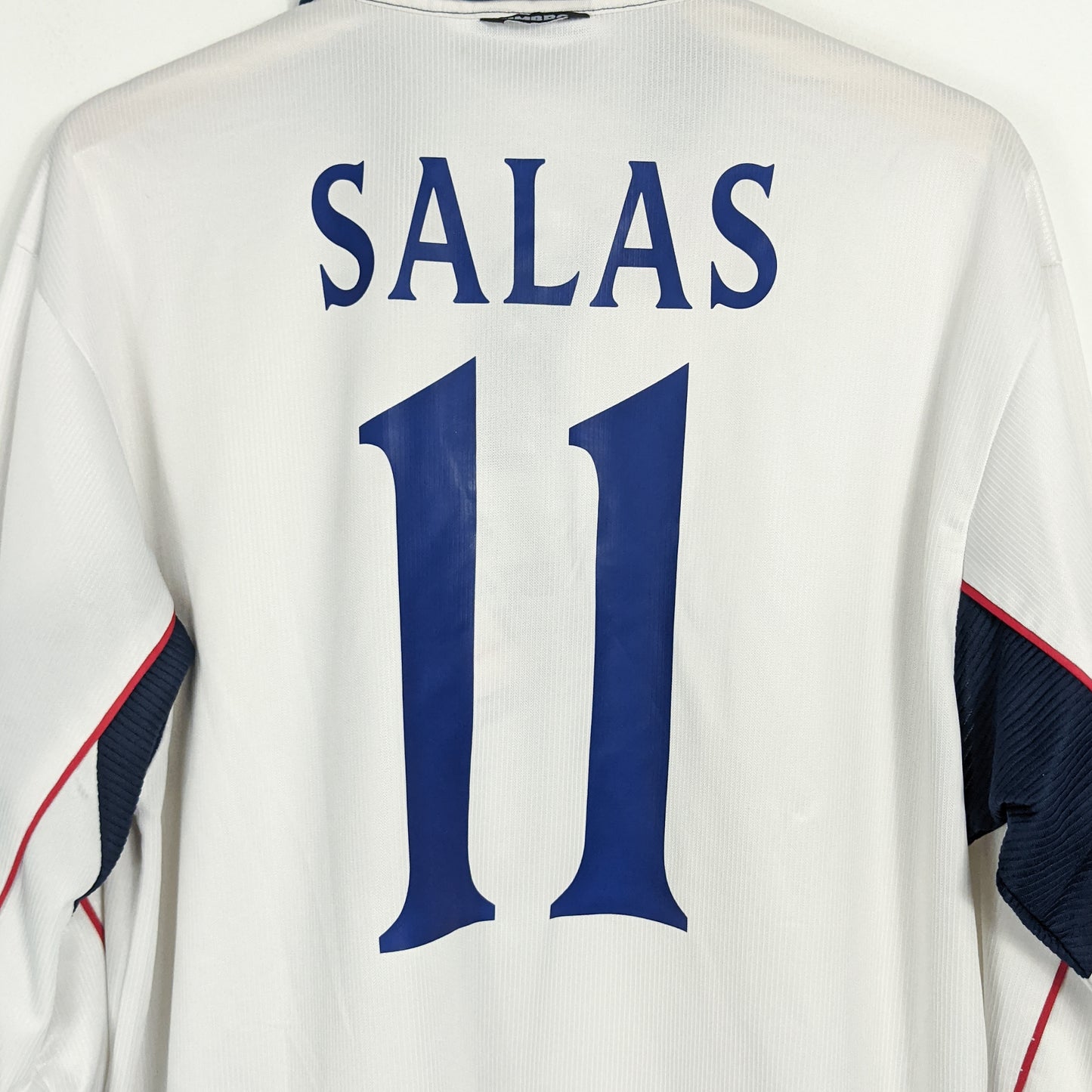 Original Chile 2000/02 Away - Salas #11 Size L (Long Sleeve)