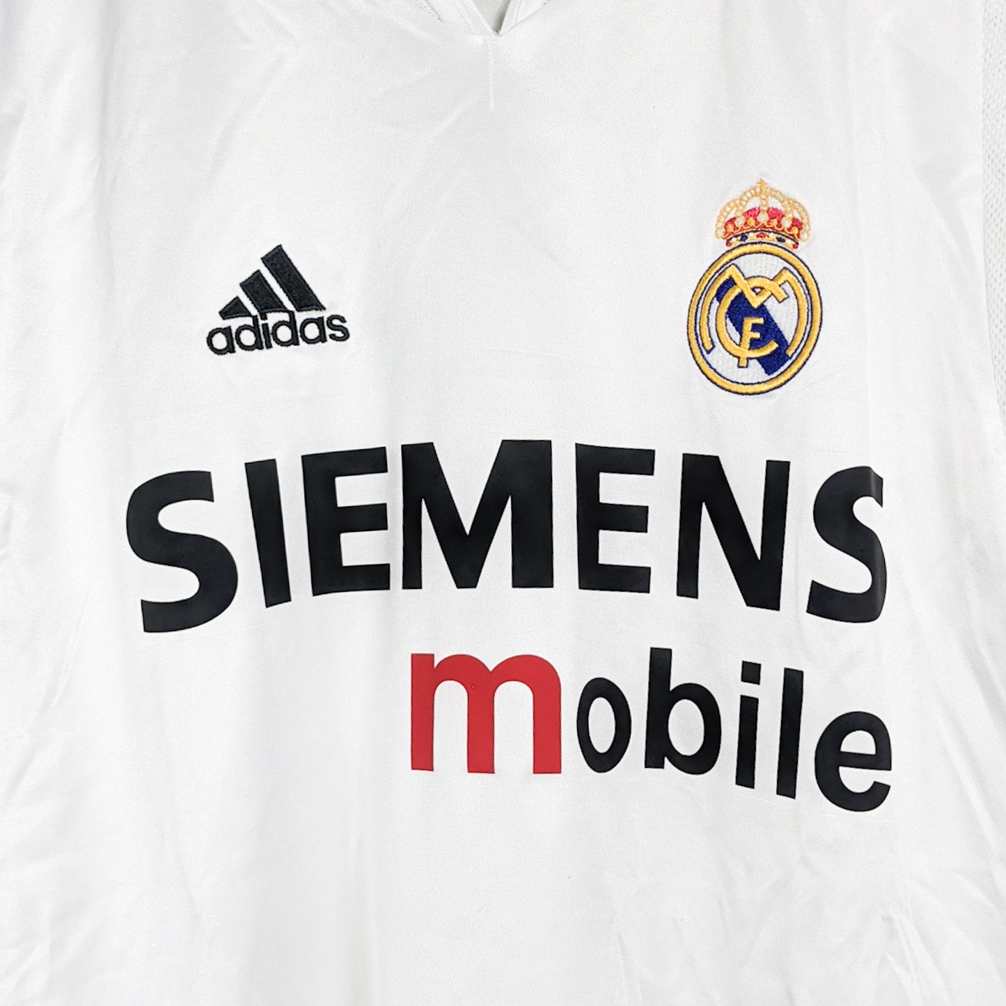 Authentic Real Madrid 2004/05 Home - Zidane #5 Size M