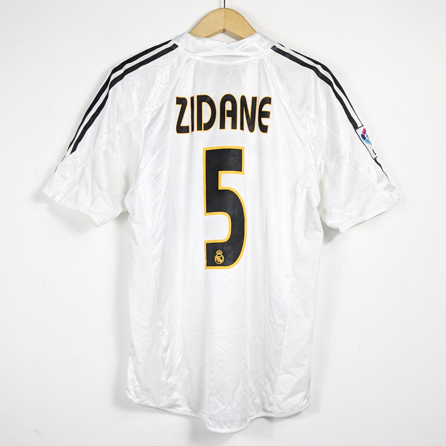 Authentic Real Madrid 2004/05 Home - Zidane #5 Size M