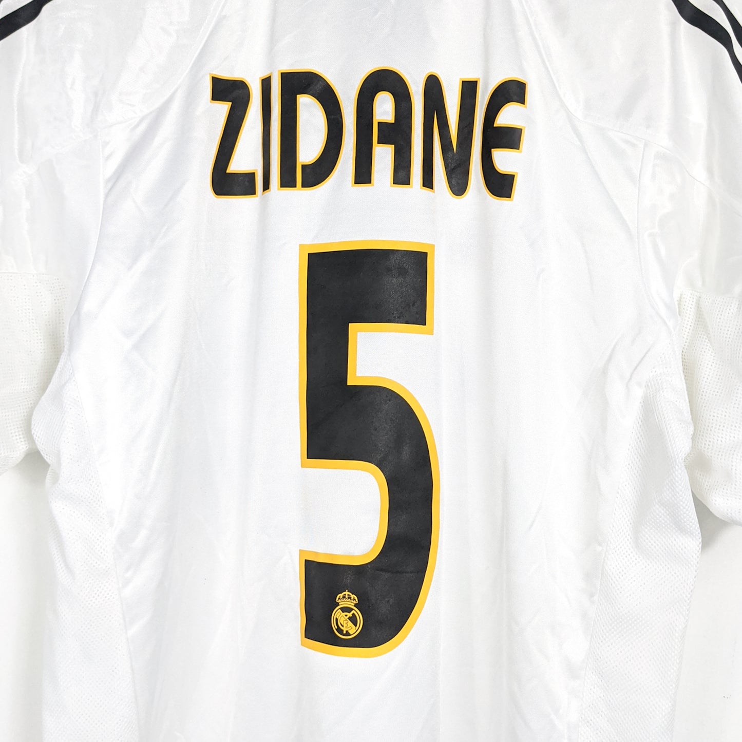 Authentic Real Madrid 2004/05 Home - Zidane #5 Size M