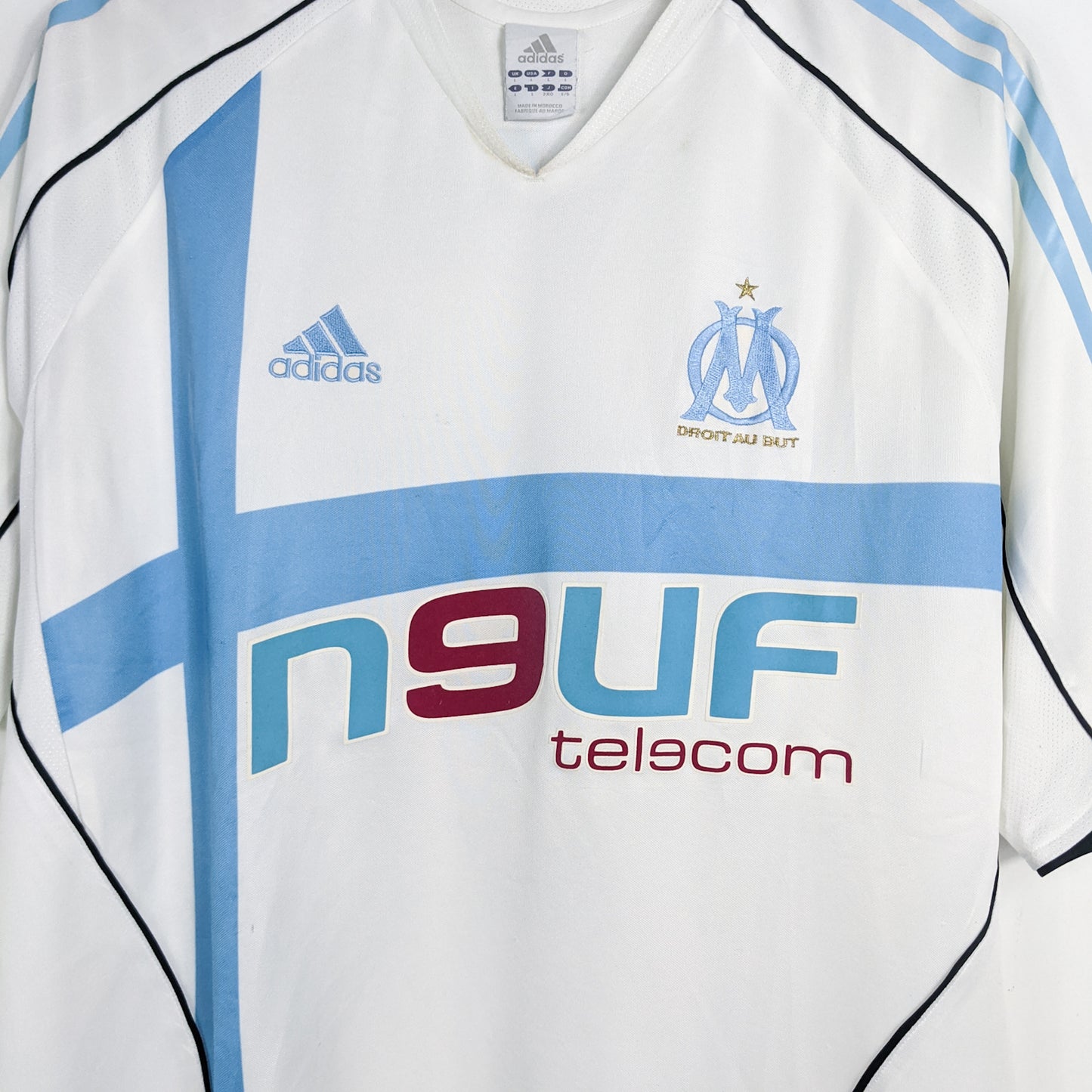Authentic Olympique Marseille 2004/05 Home - Ribery #7 Size L